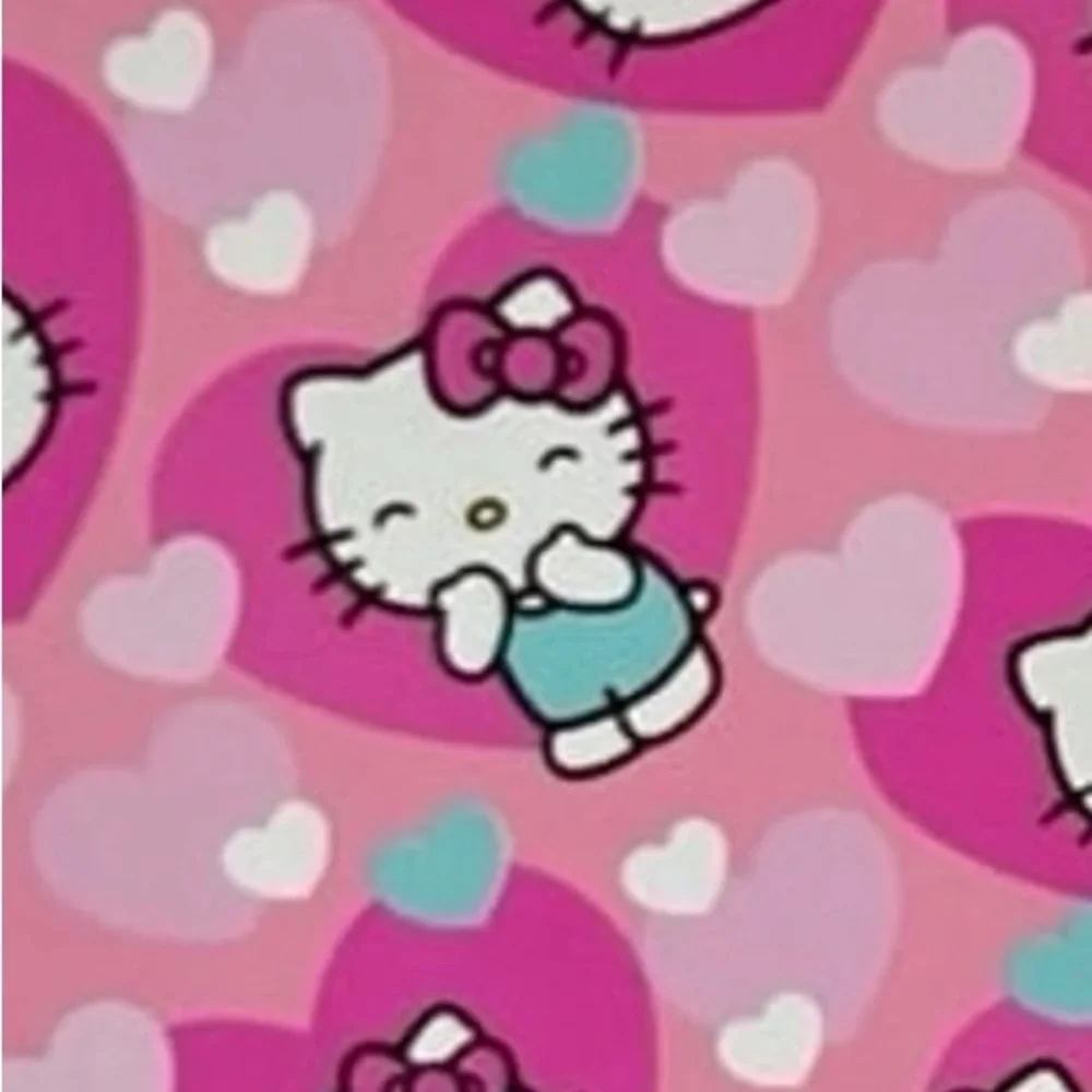 Hello Kitty Valentines Hearts Plush Throw Blanket ❤️